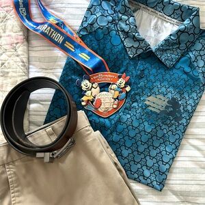 LN Limited Edition Run Disney Mickey Mouse UPF 50 Drifit Polo